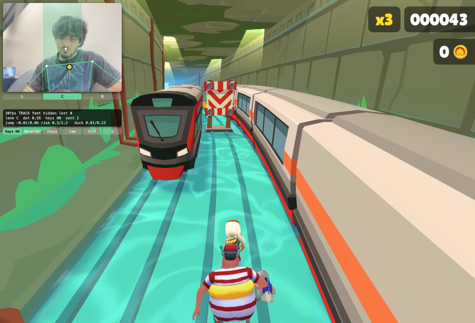SurfCam interface